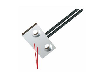 Diffuse reflection bracket fiber optic sensor