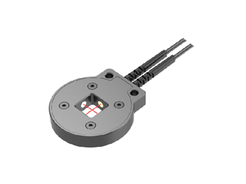 Glue dispensing machine needle positioning fiber